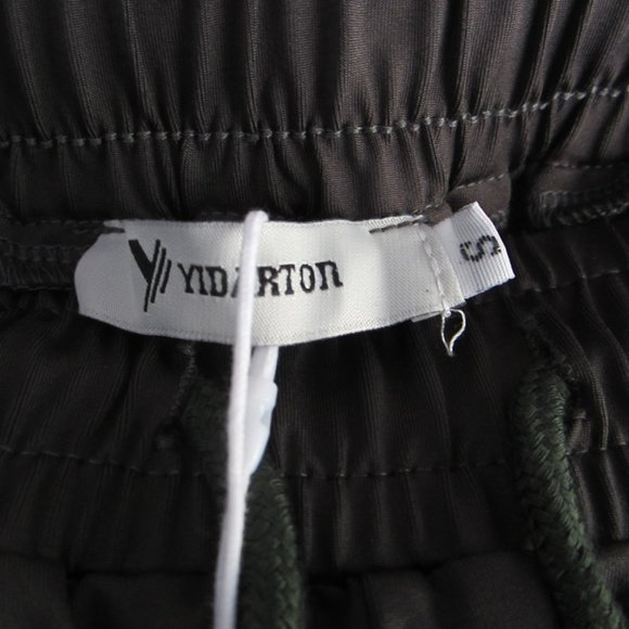 New Woman's Small Dark Gray Yidarton Yoga Capri Pants - Picture 2 of 3